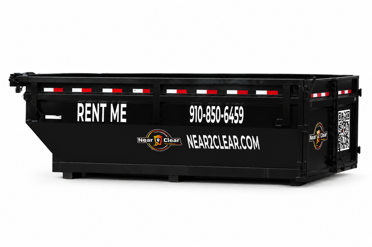 Near 2 Clear 15-yard roll-off dumpster